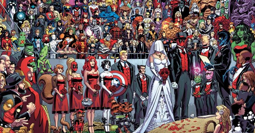 13 - o casamento do deadpool