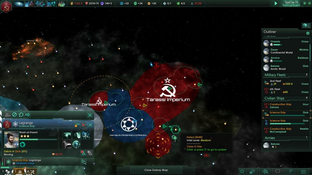 Stellaris Combate