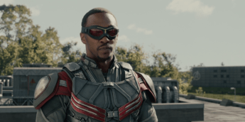 Anthony Mackie como Sam Wilson, o Falcão
