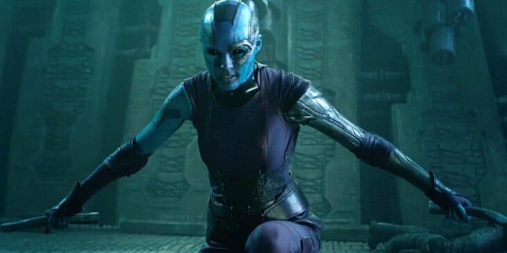 Guardoões da Galáxia Karen Gillan