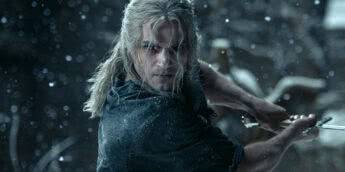 Geralt em The Witcher