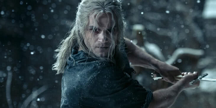 Geralt em The Witcher