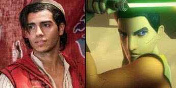 Mena Massoud em Ahsoka como Ezra