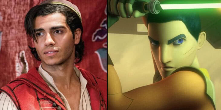 Mena Massoud em Ahsoka como Ezra
