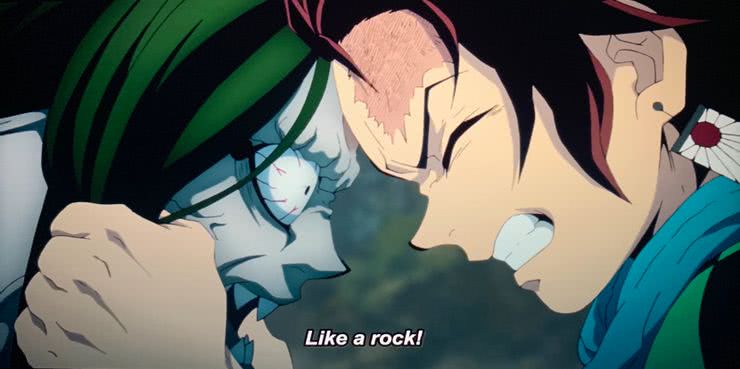 Tanjiro-Headbutts-Demon