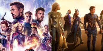 Eternos e Vingadores da Marvel Studios