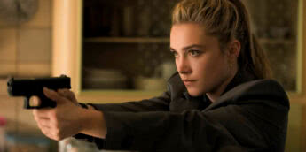 Florence Pugh em Viúva Negra