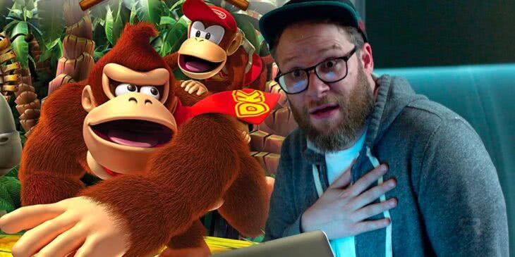 Seth Rogen e Donkey Kong