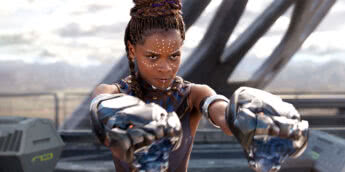 Shuri em Pantera Negra