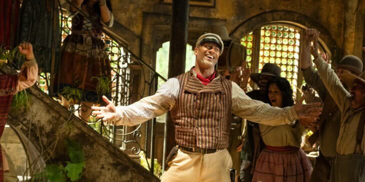 Dwayne Johnson em Jungle Cruise