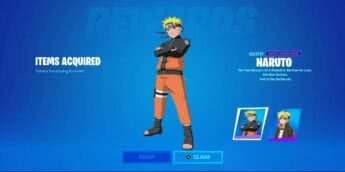 Naruto em Fortnite