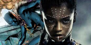 Letitia Wright em Pantera Negra