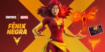 Fênix Negra em Fortnite
