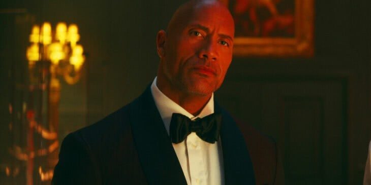 Dwayne Johnson em Alerta Vermelho