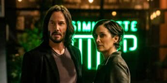 Neo e Trinity em Matrix