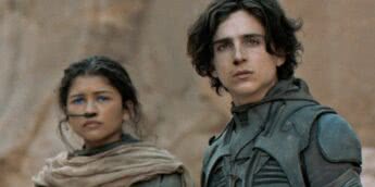 Paul Atreides e Chani em Duna