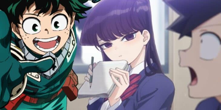 Komi e My Hero Academia