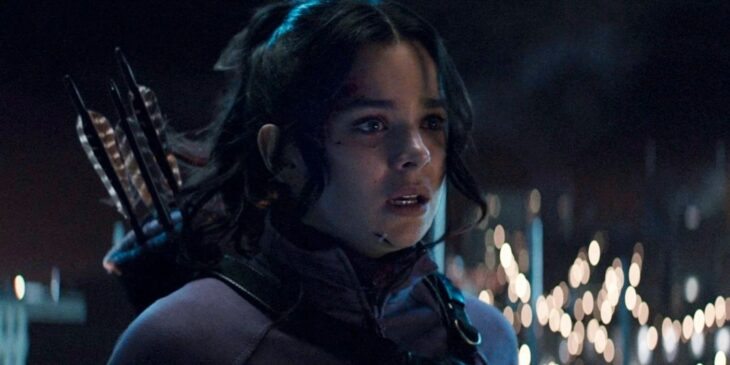 Kate Bishop em Gavião Arqueiro