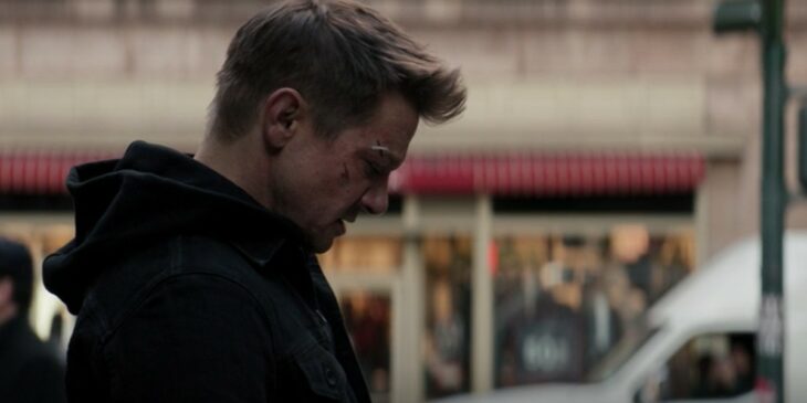 Jeremy Renner de Gavião Arqueiro