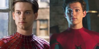 Tobey Maguire e Tom Holland