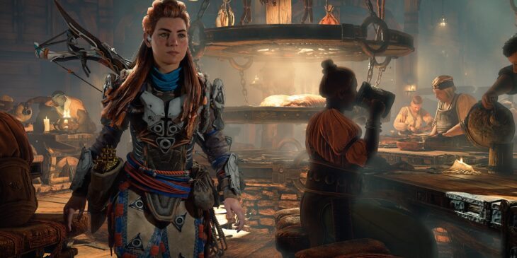 Aloy em Horizon Forbidden West