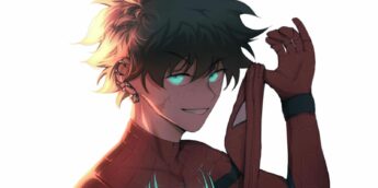 Deku como Homem-Aranha