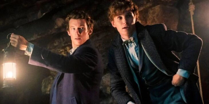 Newt e Theseus em Animais Fantásticos