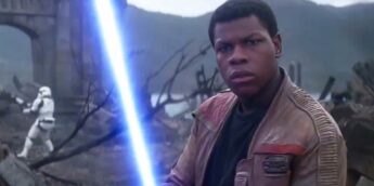 John Boyega como Finn em Star Wars