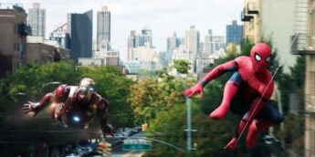 Homem-Aranha e Tony Stark