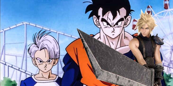 Gohan e Trunks em Dragon Ball