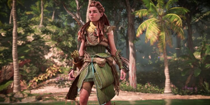 Aloy em Horizon Forbidden West
