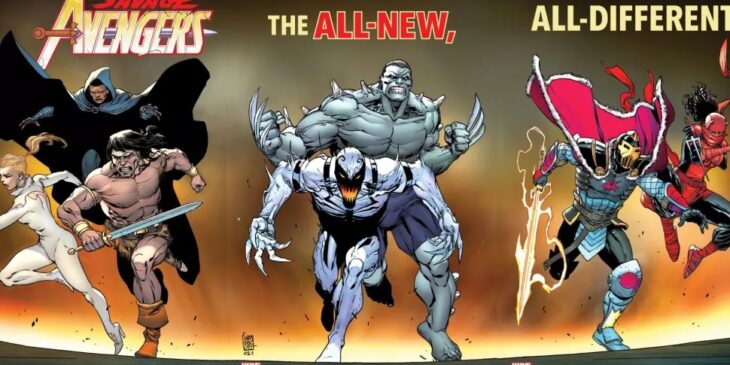 Vingadores Selvagens na Marvel