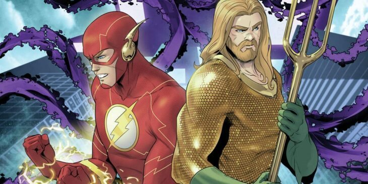 Flash e Aquaman na DC