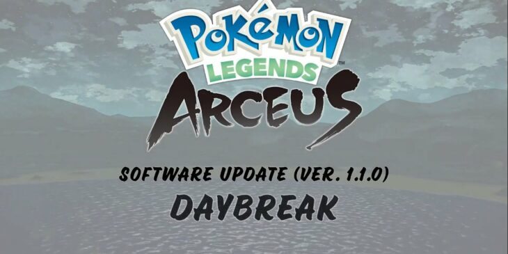 Atualização de Pokémon Legends Arceus