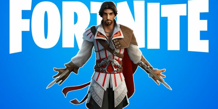 Ezio em Fortnite