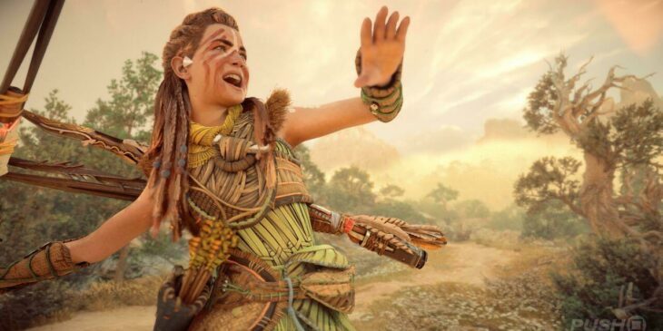 Aloy em Horizon Forbidden West