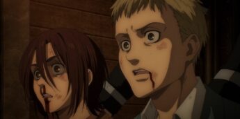 Gabi e Falco em Attack on Titan