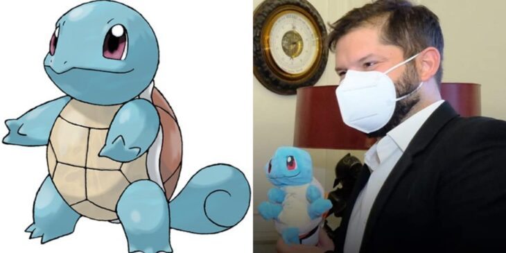 Pokémon-Squirtle-Presidente-do-Chile