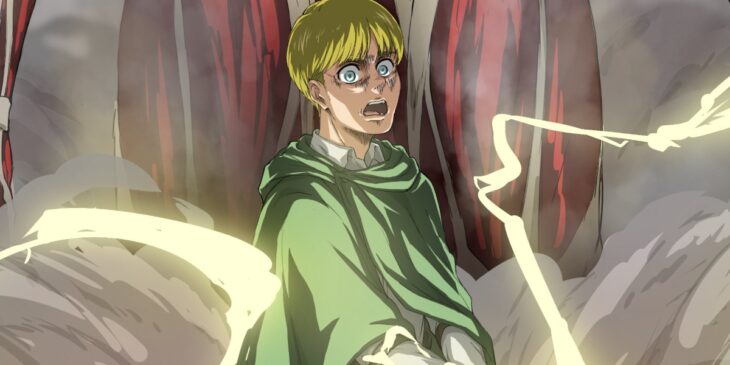 Armin em Attack on Titan