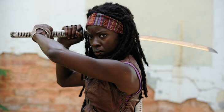 Michonne em The Walking Dead