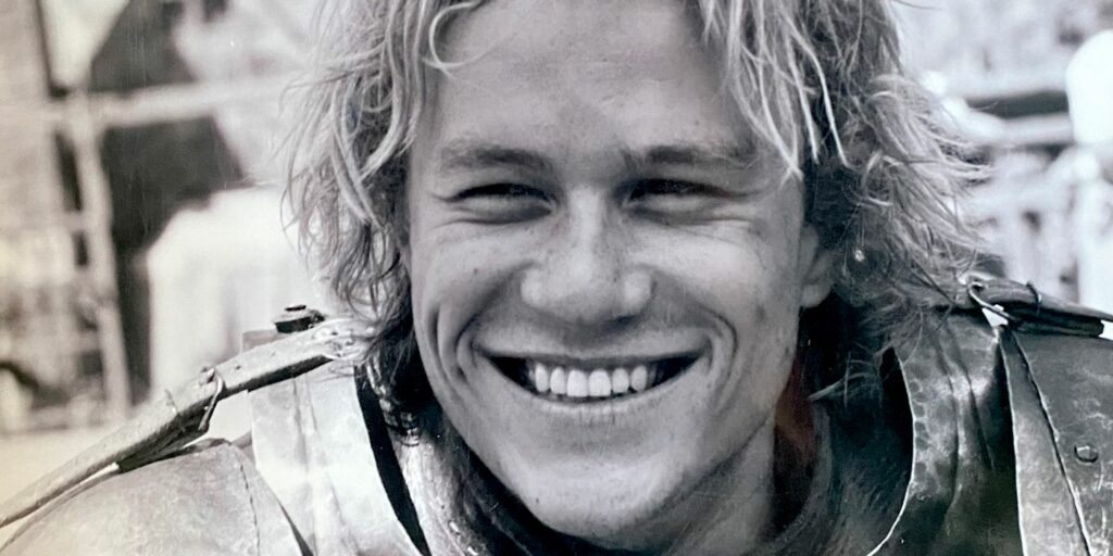 Heath Ledger em Coração de Cavaleiro