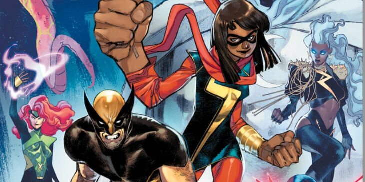 Ms. Marvel Wolverine Venom Cavaleiro da Lua