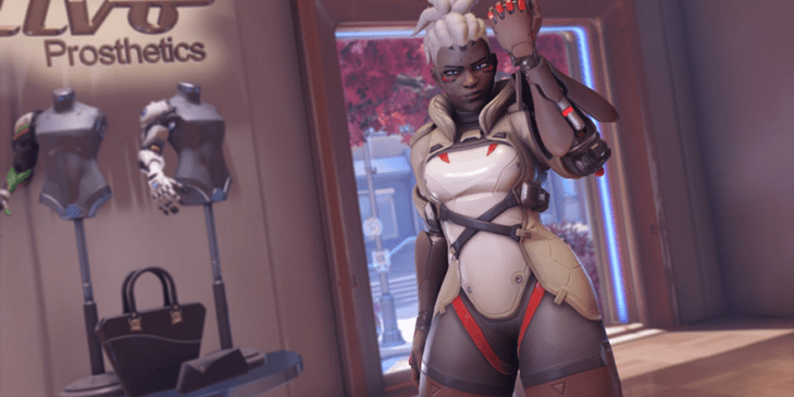 Heroína de Overwatch