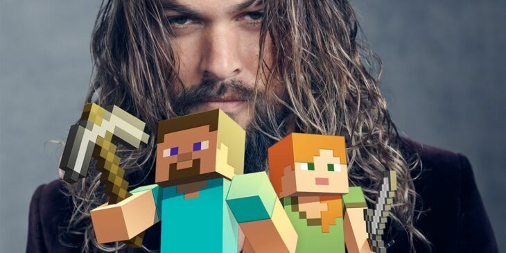 Jason Momoa em Minecraft