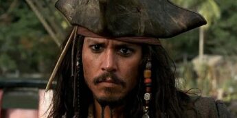 Johnny Depp 'Piratas do Caribe'