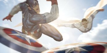 Capitão América Steve Rogers e Sam Wilson