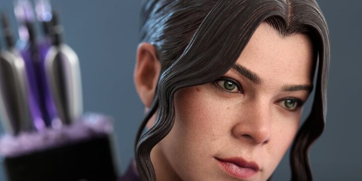 Kate Bishop em Gavião Arqueiro