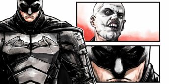 'Batman' painéis de quadrinhos