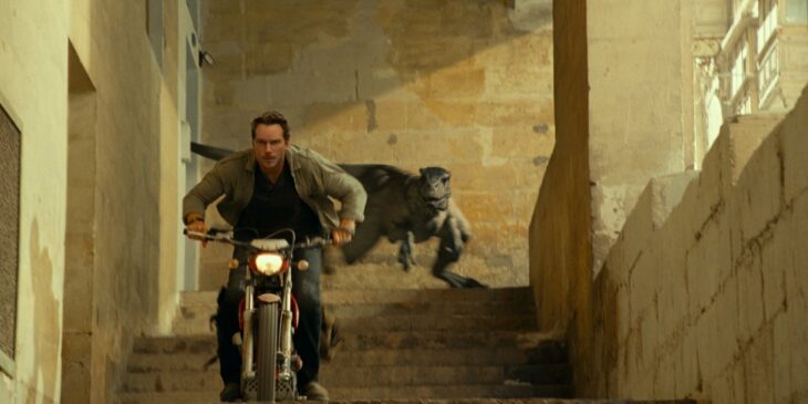 Estande de Jurassic World