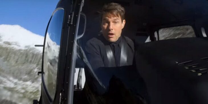 Tom Cruise helicóptero Top Gun: Maverick